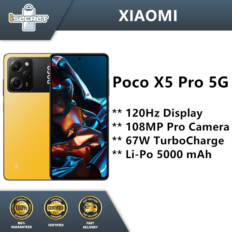 Xiaomi Poco X5 Pro 5g 6gb Ram 128gb Rom L 8gb Ram 256gb Rom L 120hz 6721