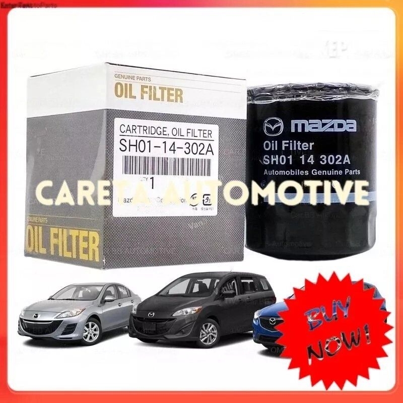 Mazda Genuine Oil Filter for Mazda 3, Mazda 5, Mazda 6, CX5, CX7