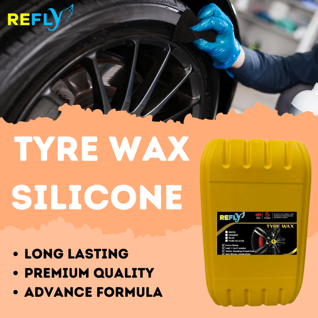 Tyre Wax Silicone Shine 20KG [DirectFactory] tayar wax tire shine