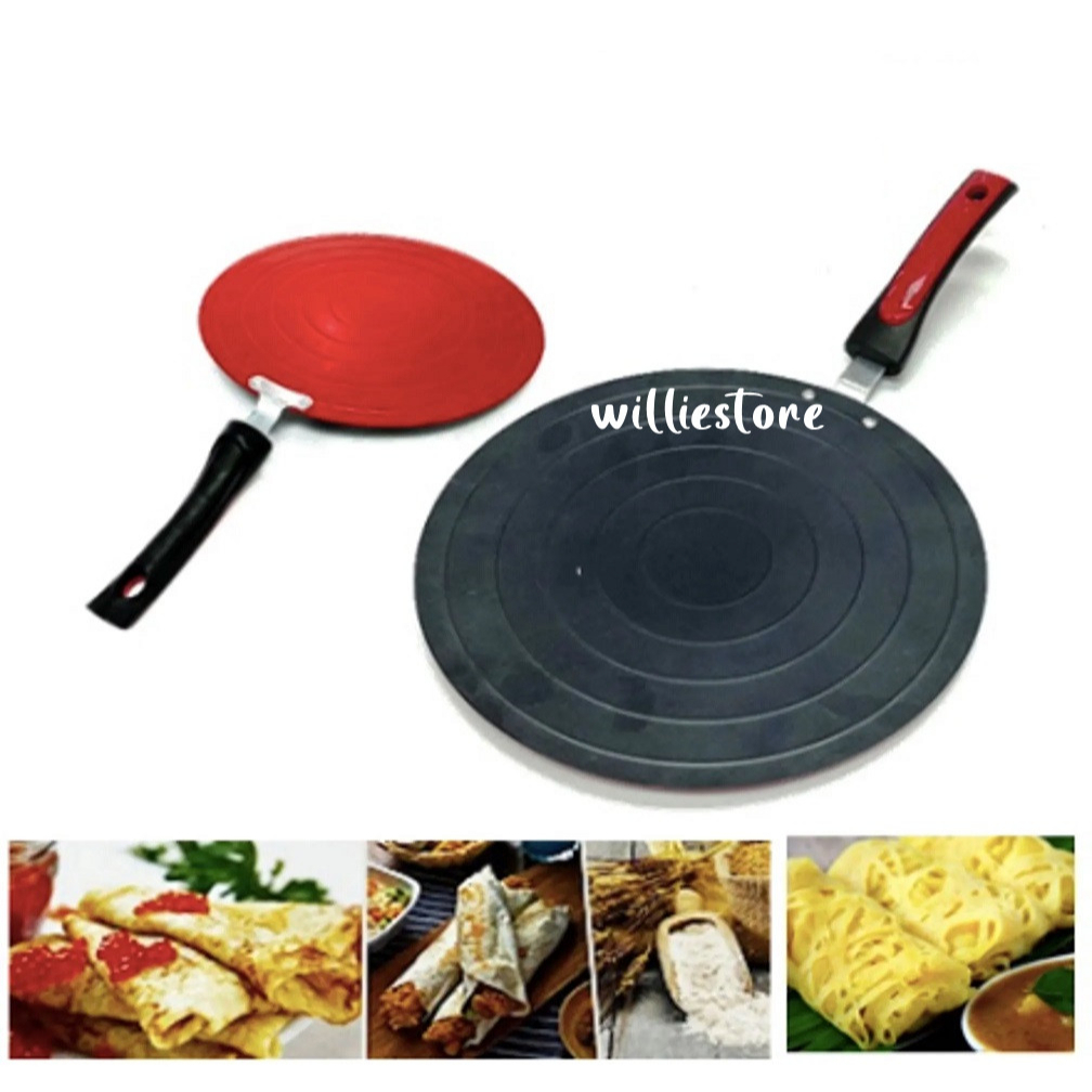 30cm Non Stick Crepe Pan/Tawa Chapati Pan/Flat Pan/Pan Roti Jala