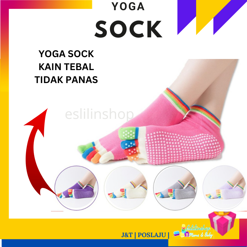 Warm High Quality Bandage Yoga Socks Anti-Slip Quick-Dry Damping