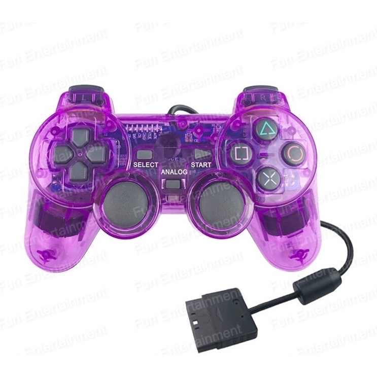 For Sony Ps2 Wireless Controller Gamepad For Play Station 2 Joystick  Console For Ps2 Transparent Color - Gamepads - AliExpress