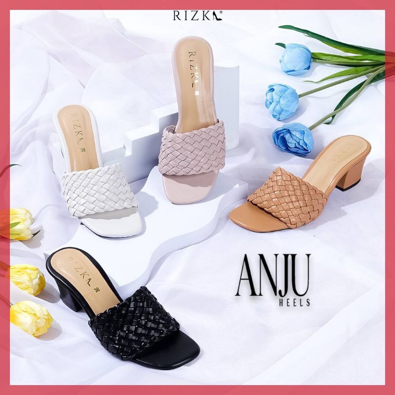 [Ready Stock] Anju Heels By Rizka Kasut Raya 2023 | Shopee Malaysia