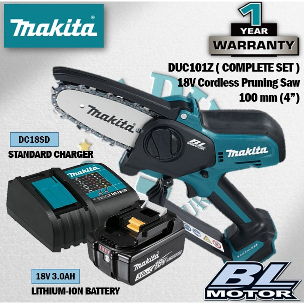 MAKITA DUC101Z 18V Cordless Pruning Saw 100MM ( 4" ) | Shopee Malaysia