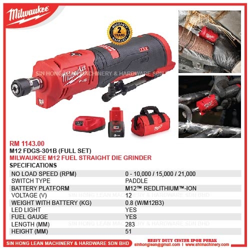 Milwaukee best sale m12 fdgs