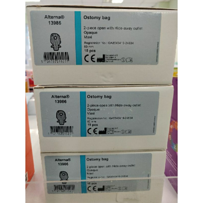 (Clearance) COLOPLAST Alterna 13986 Ostomy Bag 60mm 15's | Shopee Malaysia