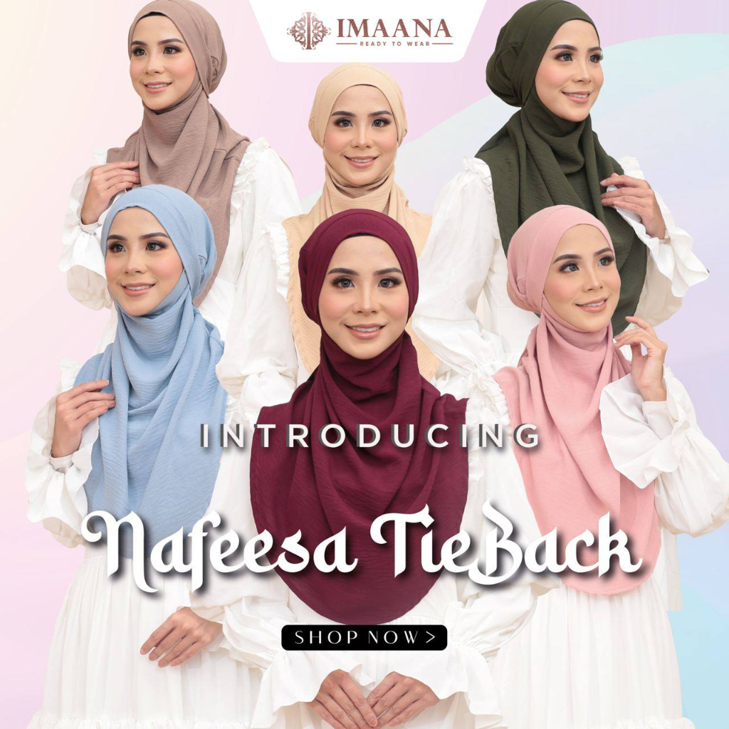 Imaana Nafeesa Tieback | Shopee Malaysia