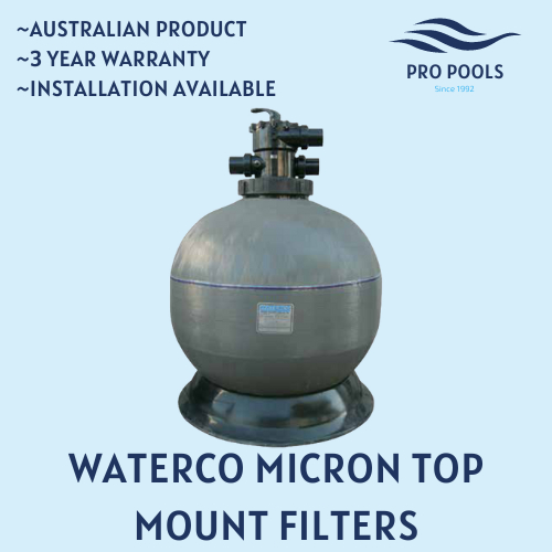 Waterco MICRON TOP MOUNT SSERIES S602 S702 S750 S800 S900 S1000 FILTER