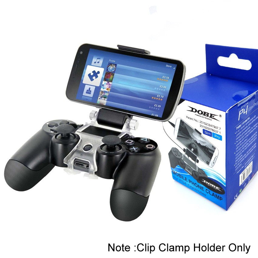 Dobe mobile phone clamp for deals ps4 controller