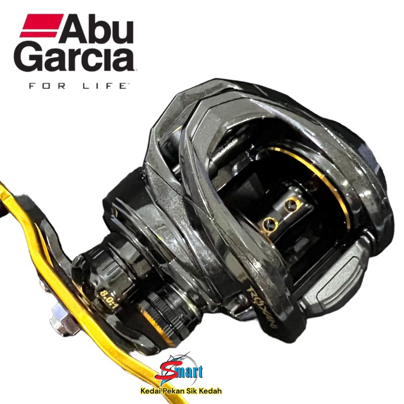 Abu Garcia ROXANI POWER SHOOTER Kayuh Kiri Ratio:8.0:1