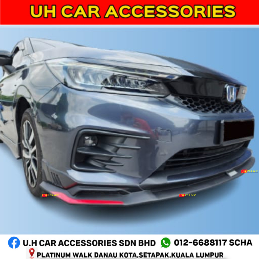 HONDA CITY HATCHBACK RS HYBRID FILEWAR BODYKIT SKIRTING SKIRT WITH