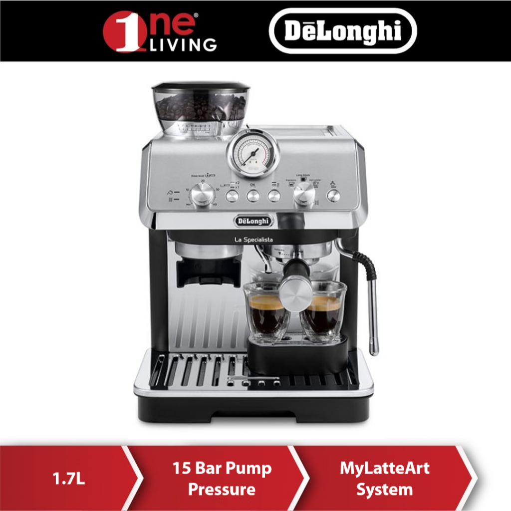 Delonghi La Specialista Arte Pump Espresso Coffee Machines EC9155