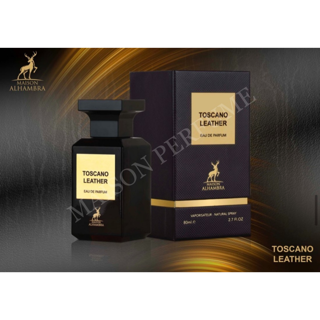 Toscano Leather Maison Alhambra Unisex ( Men & Women ) Perfume | Shopee ...