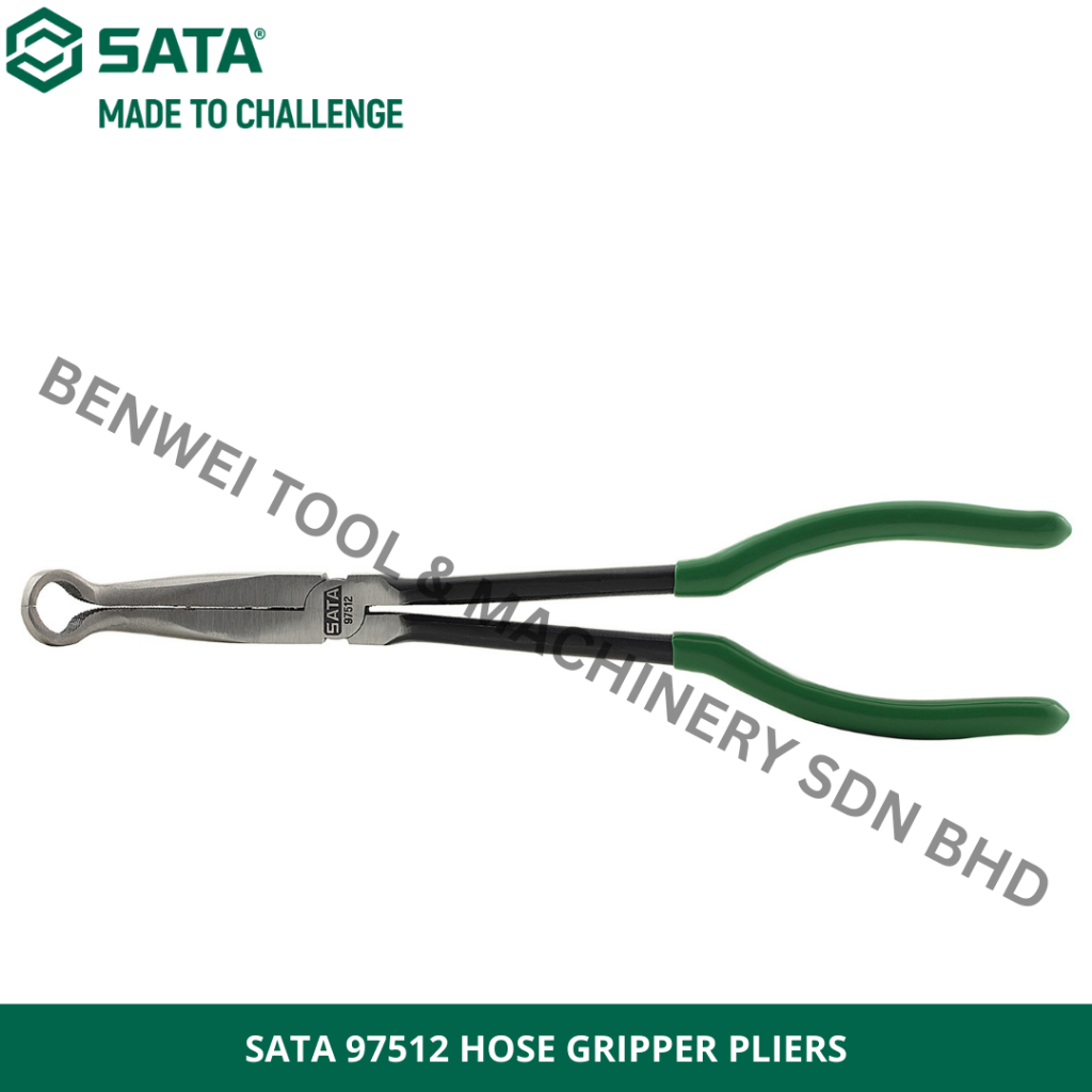 LONG HOSE GRIPPER PLIERS / GRIP PLIERS / SATA 97512 HOSE GRIPPER PLIERS