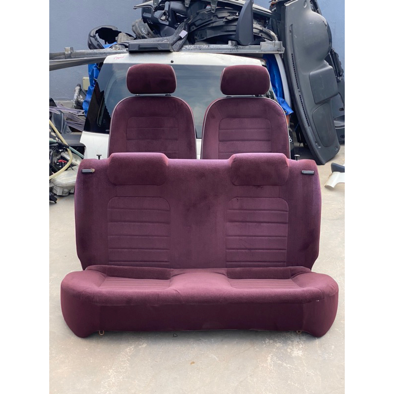 Seat Mira Gino Maroon For Perodua Kelisa Shopee Malaysia