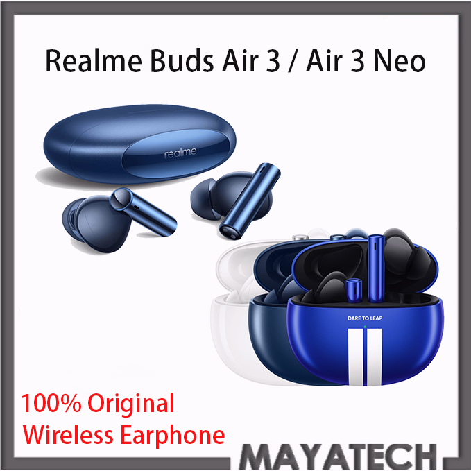 Realme Buds Air 3 / Realme Buds Air 3 Neo Wireless Earbuds, Active Noise  Cancellation Up to 30H Playtime