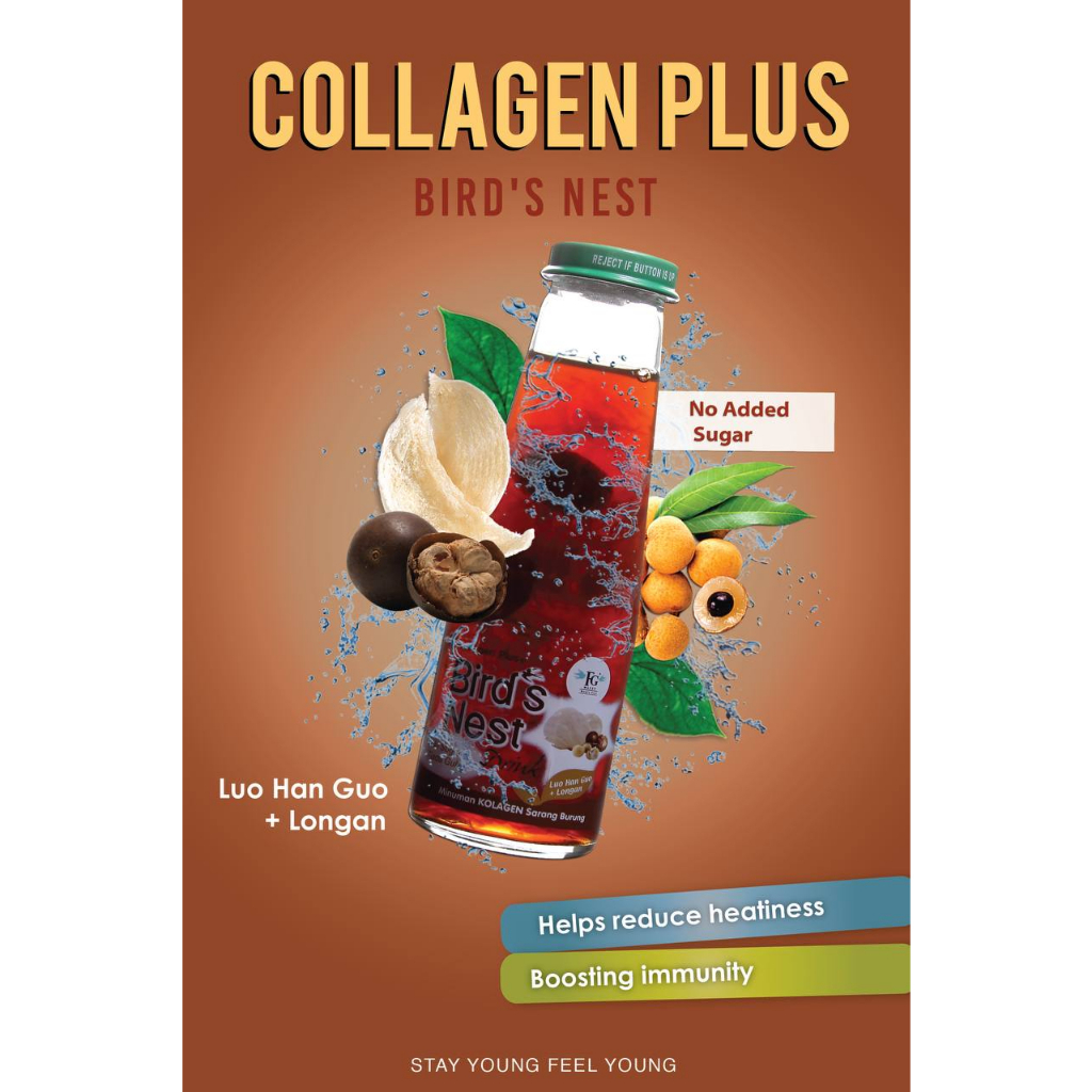 FG Walet Collagen Plus Bird's Nest Drinks (LOOSE) Shopee Malaysia