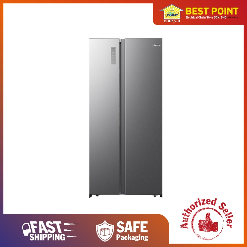 [BestPoint] Hisense Side by Side 620L RS666N4ACNIV Shopee Malaysia