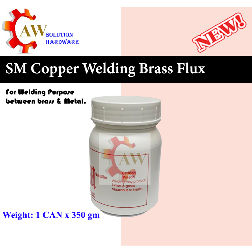 SM Copper Welding Brass Flux with Low Temperature (1 Can x350gm