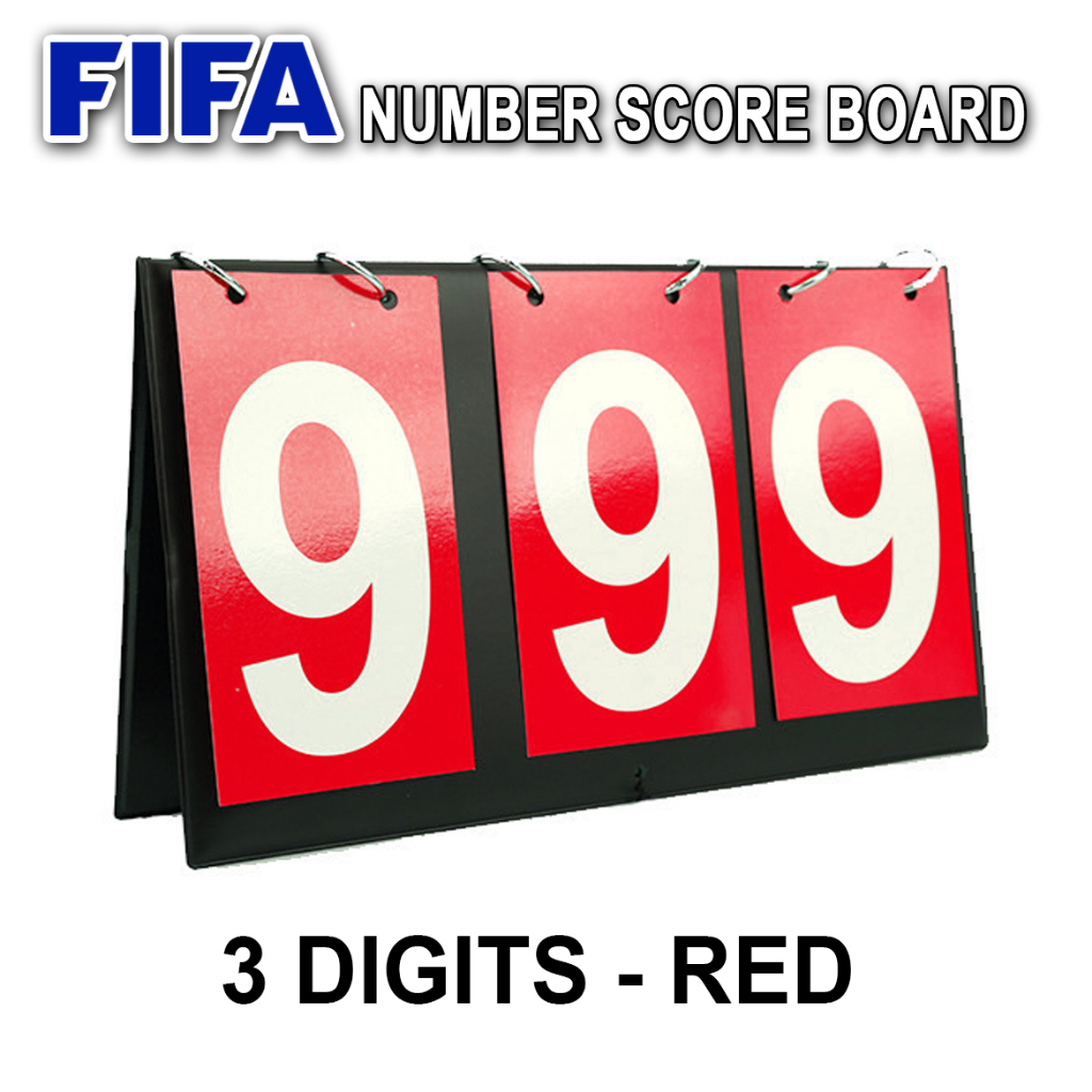 thumbnail image 2 of Vsenkes Soccer Football Substitution Board Tabletop Score Score Keeper Referee Scoreboard For P E Classroom Activities Soccer Four Digit Number 2 of 11