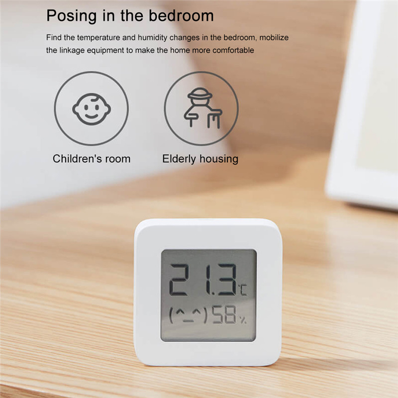 Xiaomi Smart LCD Screen Digital Thermometer 2 Bluetooth Temperature ...