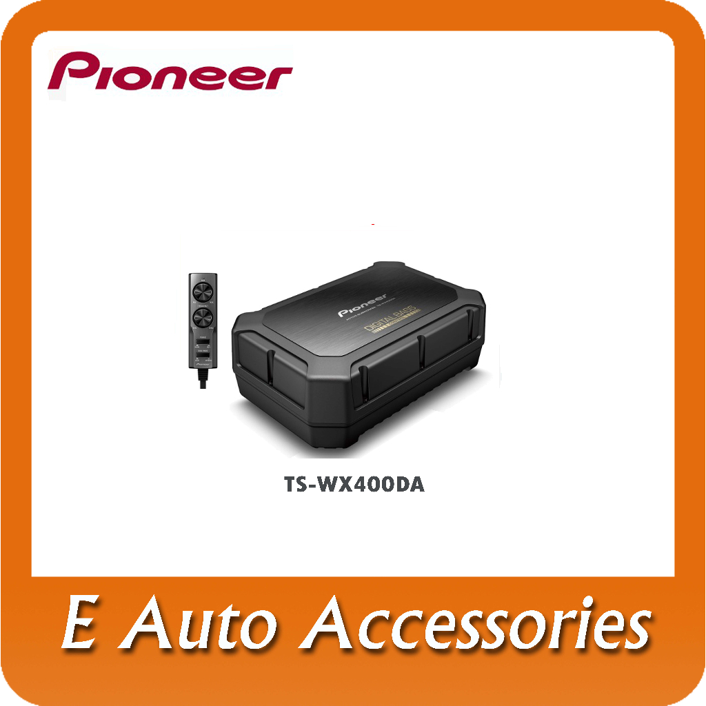 Pioneer TSWX400DA 24 cm x 14 cm Sealed Active Subwoofer with Builtin