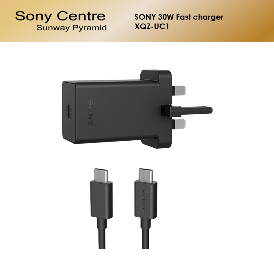 SONY 30W Fast Charger XQZ-UC1 XQZ UC1 | Shopee Malaysia