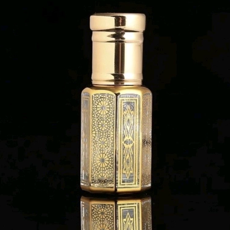 6ML Botol Kosong Glass Empty Bottle Attar Minyak Wangi Essential Oil