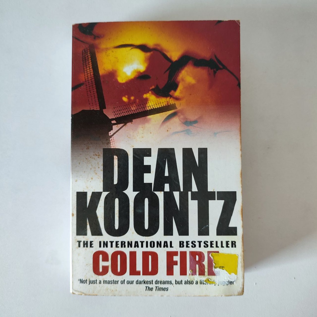 (Used, English Novel, 9.5/10) Cold Fire, by Dean Koontz . Shopee Malaysia