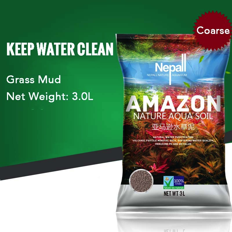 Yee Amazon Nature Aquascape Soil 2.7KG Aquarium Fish Tank Water