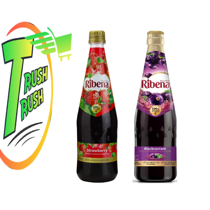 Ribena Concentrate Regular Strawberry Blackcurrant 1l Shopee