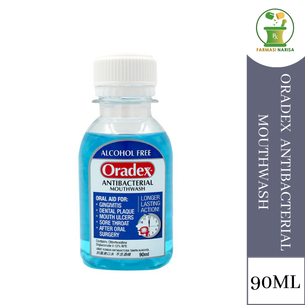 ORADEX ANTIBACTERIAL MOUTHWASH 90ML & 750ML Shopee Malaysia