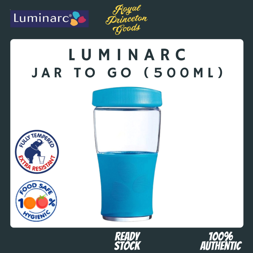 Luminarc Transportable Jar 500ml Tempered Glass Jar To Go for Hot