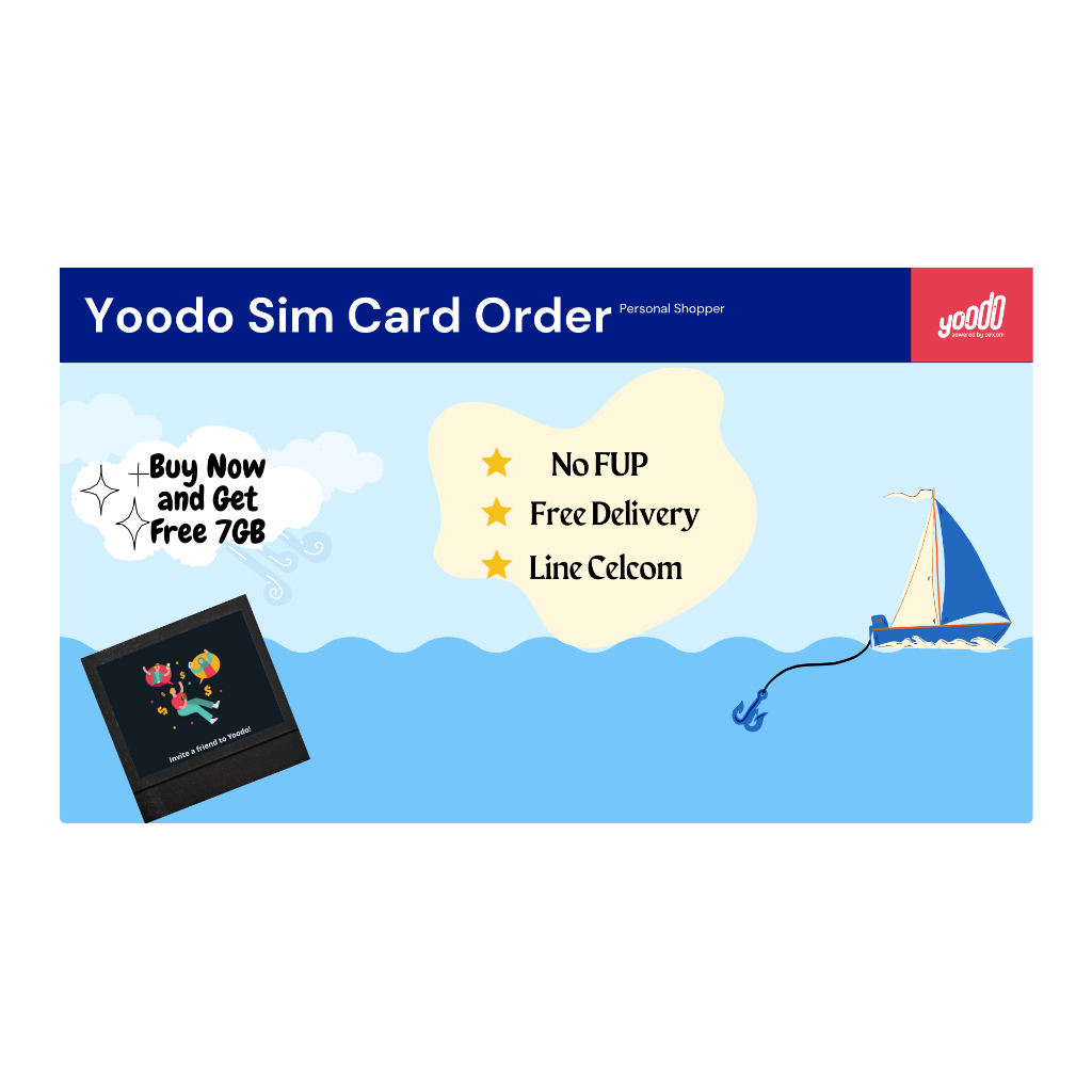 YOODO SIM CARD ORDER (Free Shipping) Shopee Malaysia