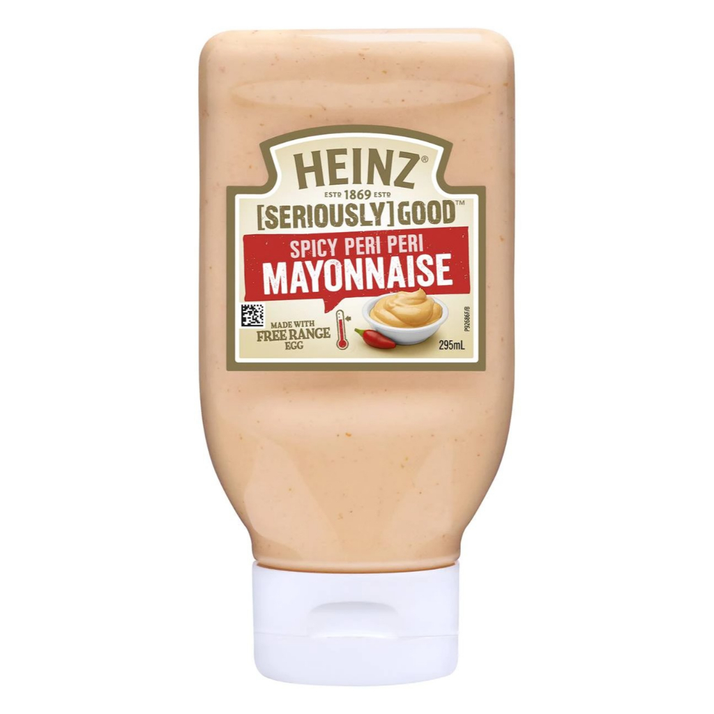 Heinz Seriously Good Mayonnaise Spicy Peri Peri Mayo, 295ml (Assorted