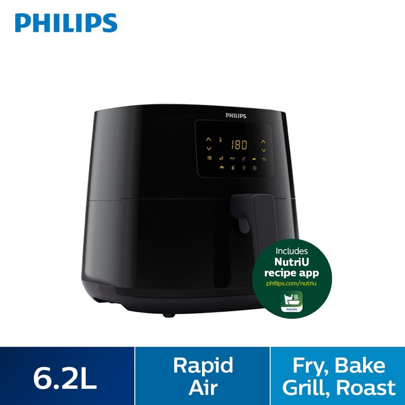 (Free gift) Philips Digital Air Fryer XL size (6.2L) (4.1L) HD9270 (HD9270/91) HD9200 HD9200/91