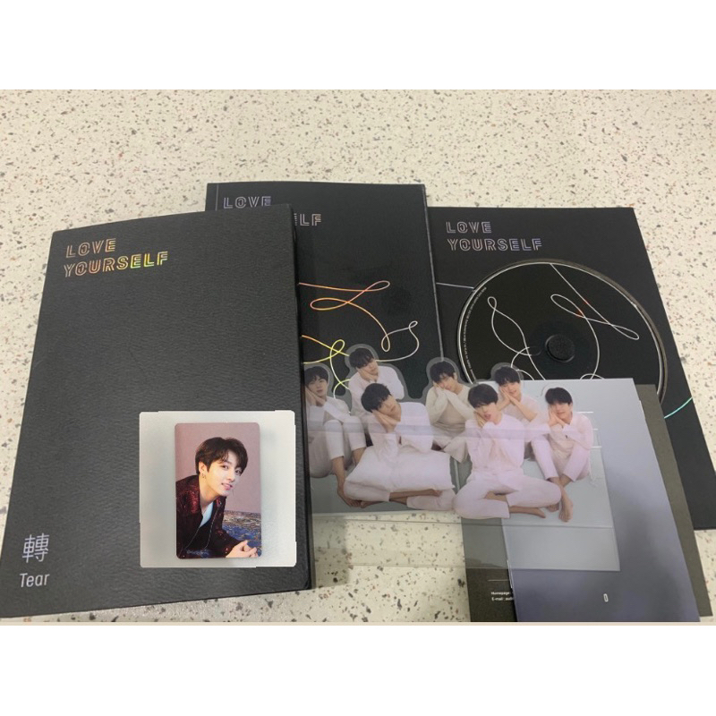 OFFICIAL BTS JUNGKOOK LOVE YOURSELF TEAR O ALBUM PC | Shopee Malaysia