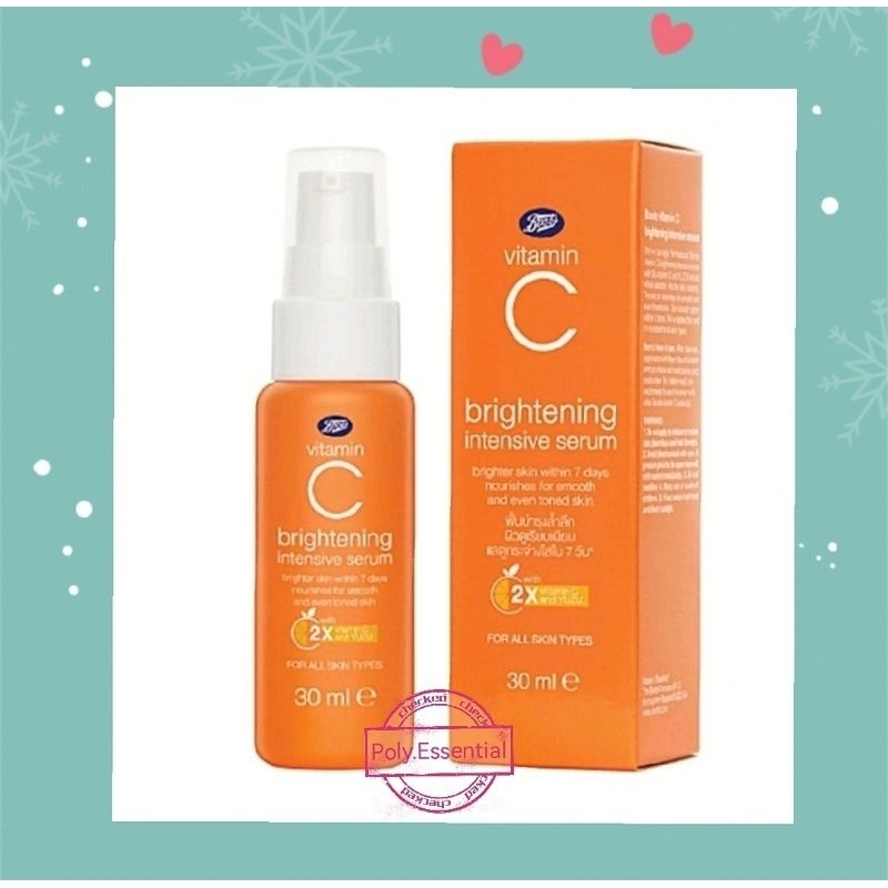 [Lowest Price] Boots Vitamin C Brightening Intensive Serum 30mL