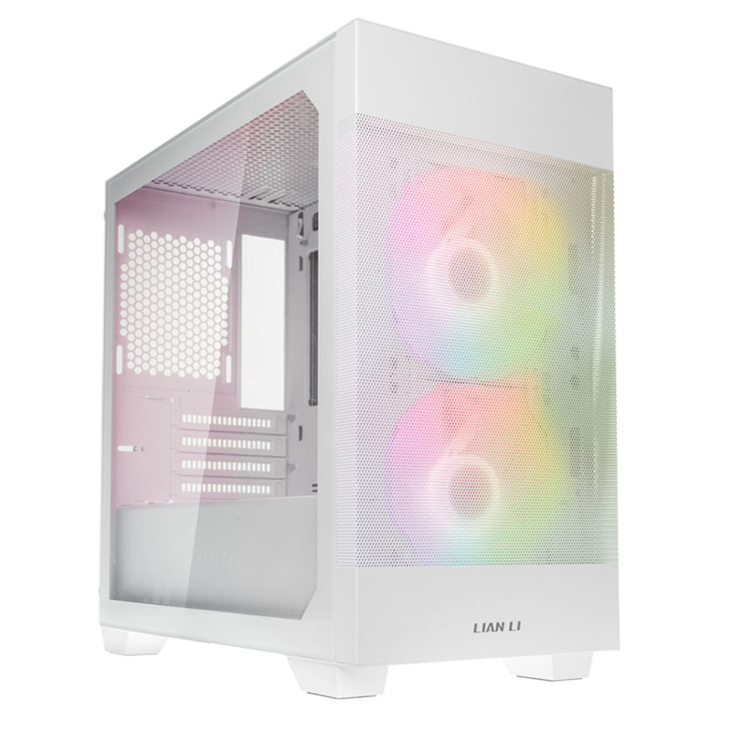 Lian Li Lancool 205M Mesh MATX Gaming Case - Black/White | Shopee Malaysia