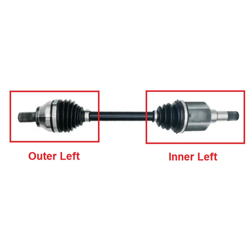 Drive Shaft CV Joint Repair Kit for Ford Mondeo MK4 / SMax MK1 2.3