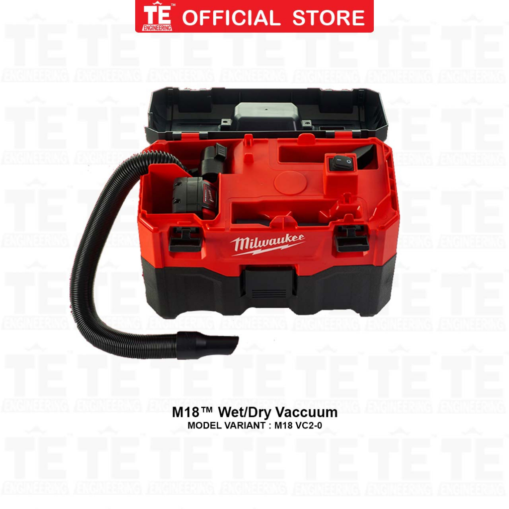 Milwaukee M18 Wet/ Dry Vacuum ( M18 VC 2 ) Shopee Malaysia