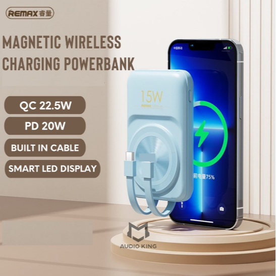 remax rpp-281 powerbank fast charging, wireless charging , 20,000 mAh ...