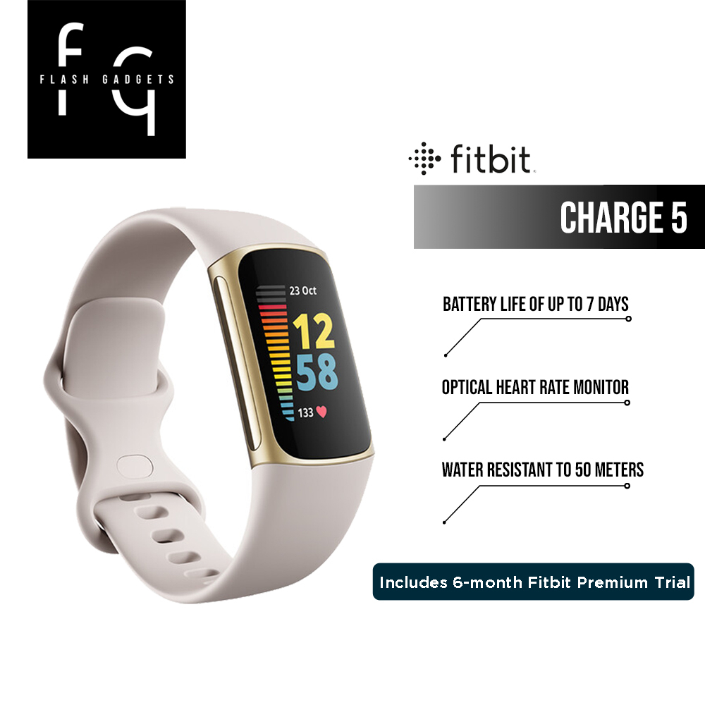 Fitness tracker 1 on sale year battery life