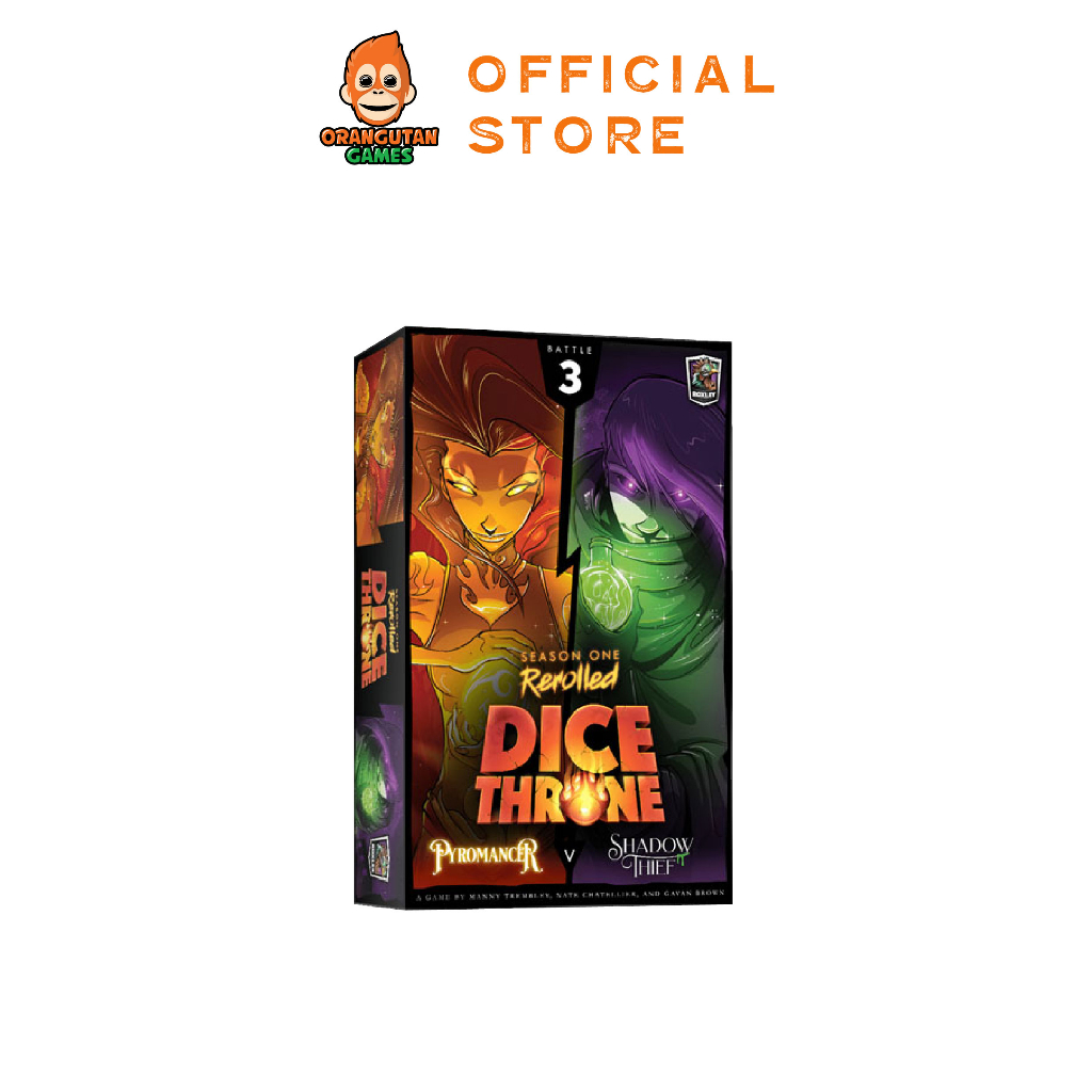 Dice Throne: Season One Rerolled 3: Pyromancer vs. Shadow Thief main image 0