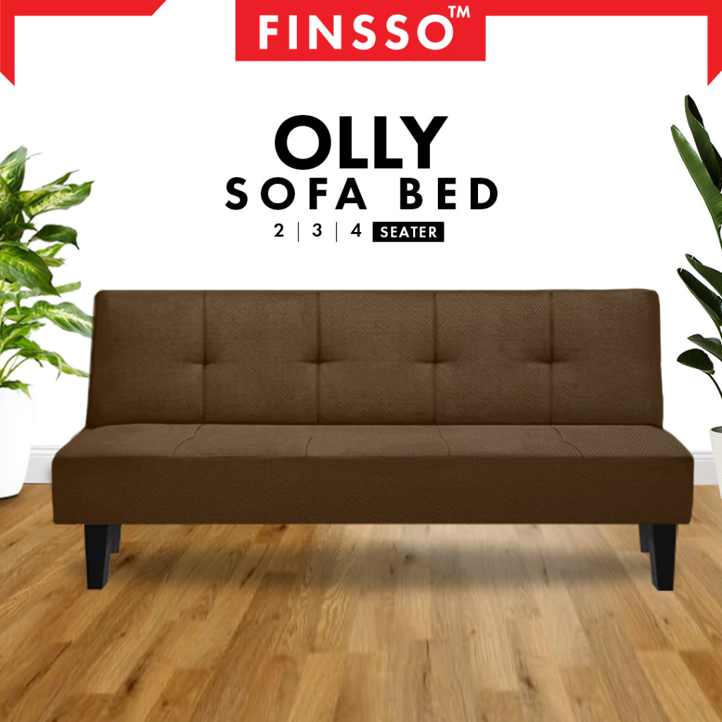 Finsso OLLY Foldable Canvas Sofa Bed Katil / 2 seater / 3 seater / 4