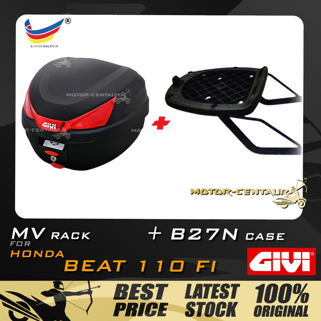 Set Kombo Kotak Box Givi B B B B B Top Case Honda Beat