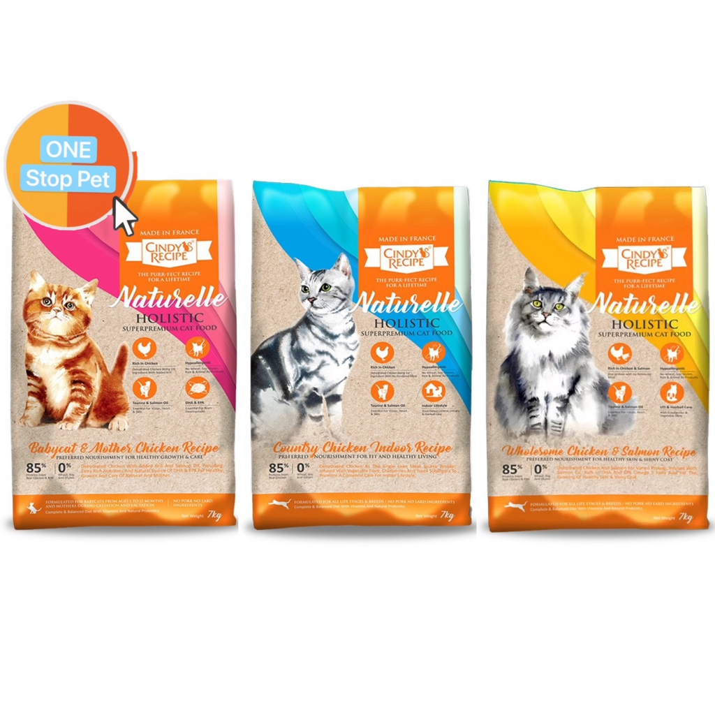 Cindy Recipe Natuselle Holistic 7kg Cindys Recipe Cat Food ( Baby