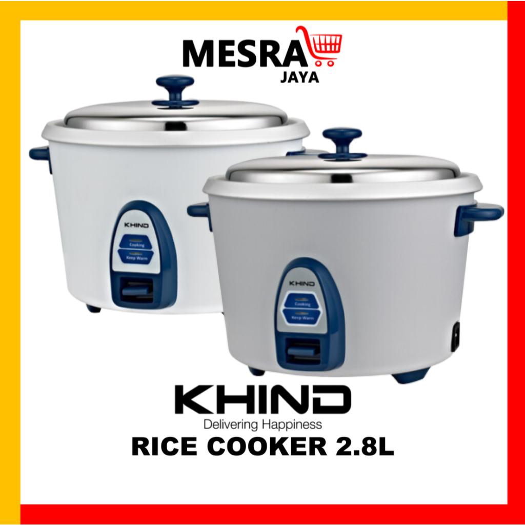 Khind Electric Rice Cooker ( Light Winter Grey )