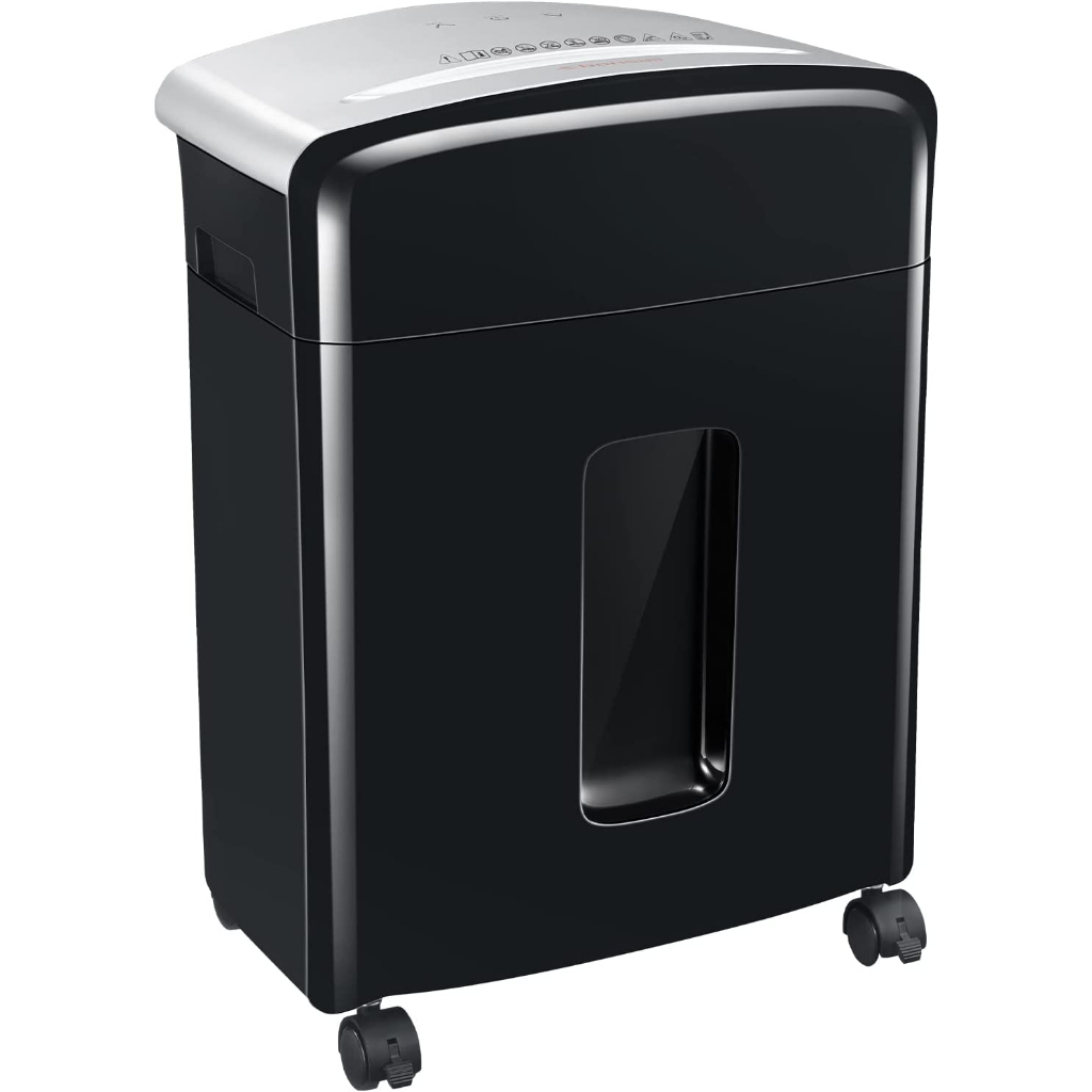 Bonsaii Updated 12Sheet Micro Cut Paper Shredder with 30Minute Continuous Running Time, Credit