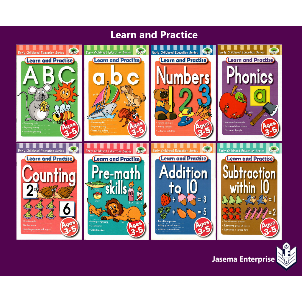 Learn and Practise for Preschool AC | abc | Numbers | Phonics ...